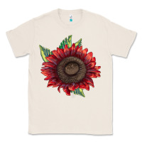 Natural ProCut Red Sunflower Classic Tee - LillyAllenDesigns