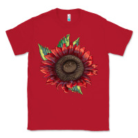 Red ProCut Red Sunflower Classic Tee - LillyAllenDesigns