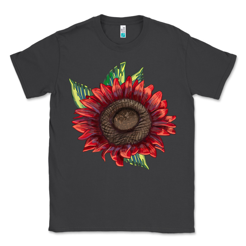 Procut Red Sunflower Classic Tee by LillyAllenDesigns | Teevron