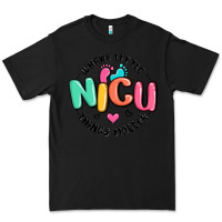 Black nicu where little things matter Premium Tee - MaliasSmallBusiness