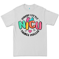 Dove Grey nicu where little things matter Premium Tee - MaliasSmallBusiness