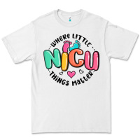 White nicu where little things matter Premium Tee - MaliasSmallBusiness