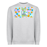 Heather Grey daddy's drinking buddy Heavyweight Sweatshirt - TumblerDesignByShophia