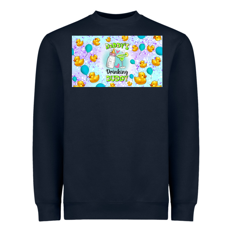 Daddy's Drinking Buddy Heavyweight Sweatshirt by TumblerDesignByShophia | Teevron