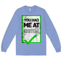 Colony Blue You Had Me At Ebitda Long Sleeve Tee - Bettercallsaul