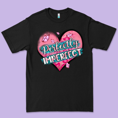 Perfectly Imperfect Premium Tee Designed By Maliassmallbusiness