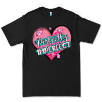 Black perfectly imperfect Premium Tee - MaliasSmallBusiness