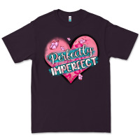Plum perfectly imperfect Premium Tee - MaliasSmallBusiness