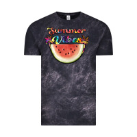 Cloud Black summer vibes Vintage Tee - JahusDesignShop