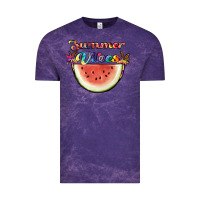 Cloud Purple summer vibes Vintage Tee - JahusDesignShop