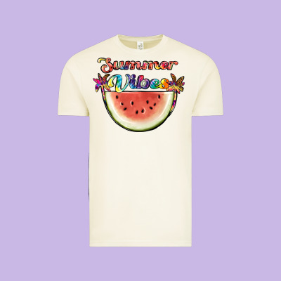 Summer Vibes Vintage Tee Designed By Jahusdesignshop