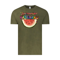 Vintage Olive summer vibes Vintage Tee - JahusDesignShop