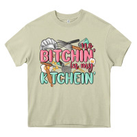 Mossy no bitchin in my kitchin Heavy Core Tee - MaliasSmallBusiness
