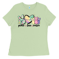 Matcha peace love peeps Ladies Tee - MaliasSmallBusiness