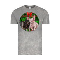 Cloud Rock christmas pig Vintage Tee - LillyAllenDesigns