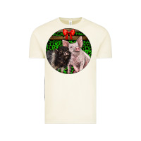 Vintage Arctic christmas pig Vintage Tee - LillyAllenDesigns