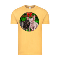 Vintage Mustard christmas pig Vintage Tee - LillyAllenDesigns