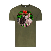 Vintage Olive christmas pig Vintage Tee - LillyAllenDesigns