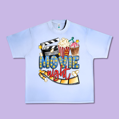 Movie Night Urban Heavy Tee Designed By Artiststas