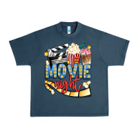 Midnight Navy movie night Urban Heavy Tee - Artiststas