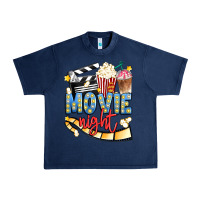 Navy movie night Urban Heavy Tee - Artiststas
