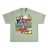 Oil Green movie night Urban Heavy Tee - Artiststas