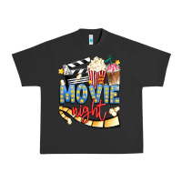 Pigment Black movie night Urban Heavy Tee - Artiststas