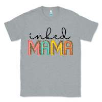 Heather Grey inked mama artistshot Classic Tee - JahusDesignShop
