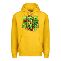 Lemon St. Patrick's Day Pinches get stitches Premium Hoodie - OliviaCreatesArt
