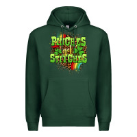 Sports Green St. Patrick's Day Pinches get stitches Premium Hoodie - OliviaCreatesArt