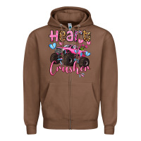 Chestnut heart crusher olivia Zipper Hoodie - OliviaCreatesArt