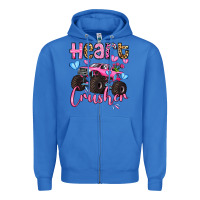 True Royal heart crusher olivia Zipper Hoodie - OliviaCreatesArt