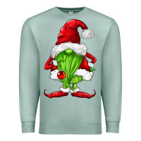 Seafoam green christmas gnomes Premium Sweatshirt - FaDigitalArtStudio