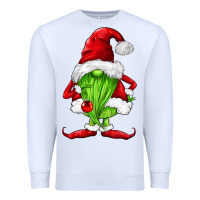 White green christmas gnomes Premium Sweatshirt - FaDigitalArtStudio