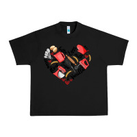Black bake tools heart Urban Heavy Tee - Artiststas
