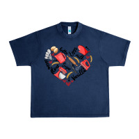 Navy bake tools heart Urban Heavy Tee - Artiststas