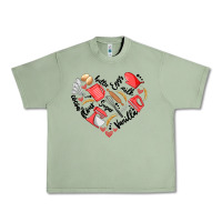 Oil Green bake tools heart Urban Heavy Tee - Artiststas