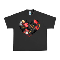 Pigment Black bake tools heart Urban Heavy Tee - Artiststas