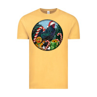 Vintage Mustard jersey giant rooster christmas Vintage Tee - LillyAllenDesigns