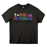 Asphalt paraprofessional Heavy Core Tee - MaliasSmallBusiness