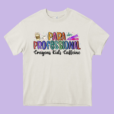 Paraprofessional Heavy Core Tee Designed By Maliassmallbusiness