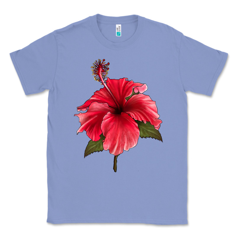 Puerto Rican Hibiscus Flower Classic Tee by LillyAllenDesigns | Teevron