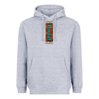 Heather Grey baseball pen wraps Heavyweight Hoodie - BundleAndBundleShop