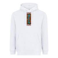 White baseball pen wraps Heavyweight Hoodie - BundleAndBundleShop