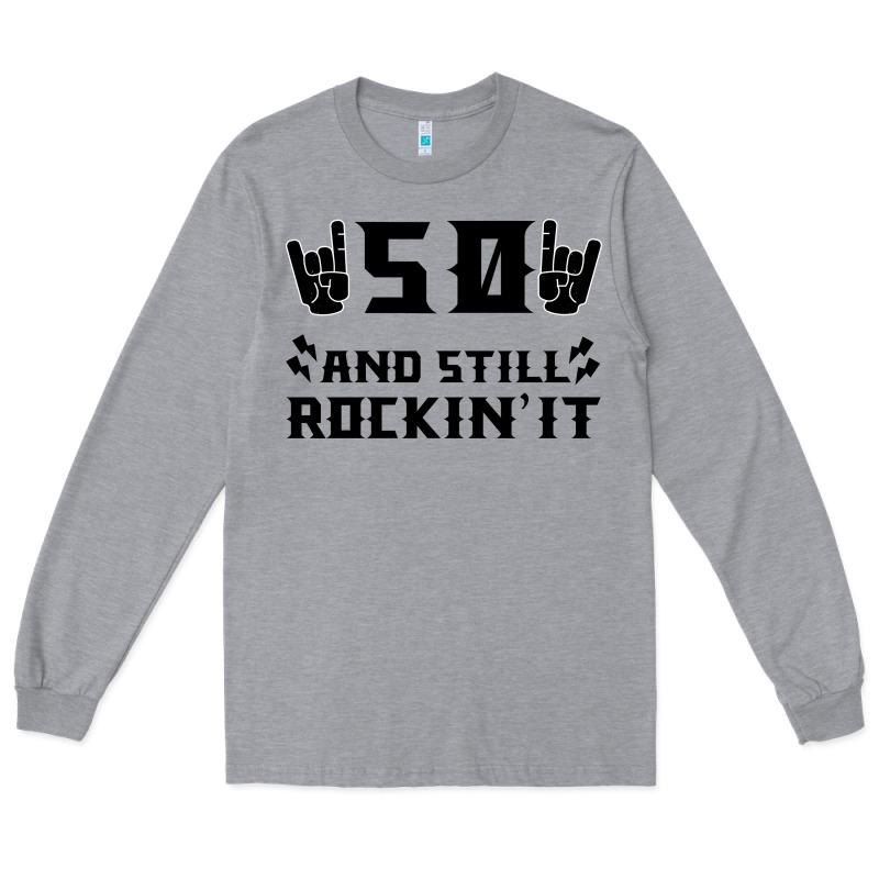 50 Birthday Rock Long Sleeve Tee by Bettercallsaul | Teevron