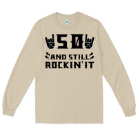 Mushroom 50 Birthday Rock Long Sleeve Tee - Bettercallsaul