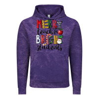 Cloud Purple Merry Teacher Bright Students Christmas Vintage Hoodie - LillyAllenDesigns