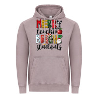 Vintage Zinc Merry Teacher Bright Students Christmas Vintage Hoodie - LillyAllenDesigns