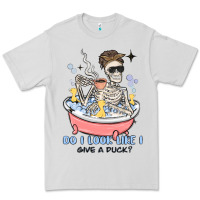 Dove Grey do i look like i give a duck Premium Tee - MaliasSmallBusiness