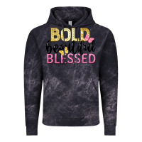 Cloud Black bold beautiful blessed Vintage Hoodie - LillyAllenDesigns